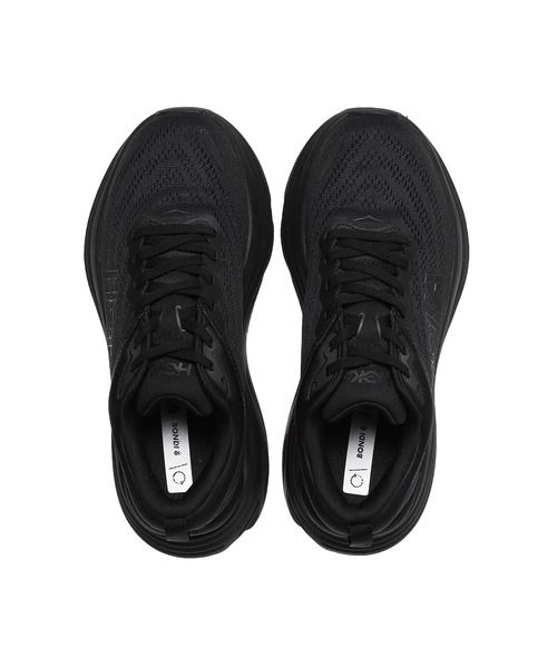 HOKA（ホカ）の「HOKA ONE ONE W BONDI 8 1127952-BBLC（スニーカー・レディース・ブラック・24㎝/24.5㎝/23㎝/23.5㎝/25㎝）」の5枚目の写真