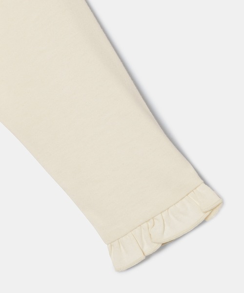 ROPE' PICNIC（ロペピクニック）の「【KIDS】ビックカラーブラウスカットソー/WEB限定カラー・サイズ:ブラック・110cm（Tシャツ/カットソー・キッズ・キナリ/ブラック・140/130/120/110/150）」の10枚目の写真