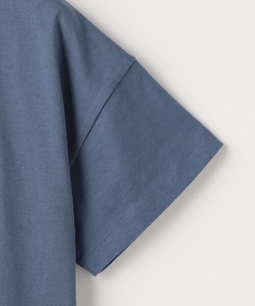 green label relaxing（グリーンレーベルリラクシング）の「【別注】＜URBAMENT＞TJ FIAT PANDA Tシャツ / キッズ  140cm-150cm（Tシャツ/カットソー・キッズ・ネイビー/ホワイト/ブラウン・140cm/150cm）」の6枚目の写真