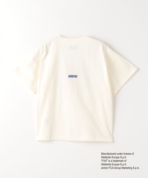 green label relaxing（グリーンレーベルリラクシング）の「【別注】＜URBAMENT＞TJ FIAT PANDA Tシャツ / キッズ  140cm-150cm（Tシャツ/カットソー・キッズ・ネイビー/ホワイト/ブラウン・140cm/150cm）」の11枚目の写真