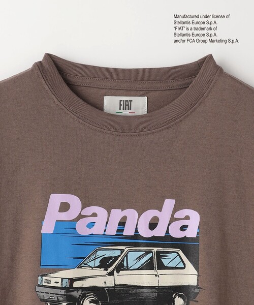 green label relaxing（グリーンレーベルリラクシング）の「【別注】＜URBAMENT＞TJ FIAT PANDA Tシャツ / キッズ  140cm-150cm（Tシャツ/カットソー・キッズ・ネイビー/ホワイト/ブラウン・140cm/150cm）」の15枚目の写真