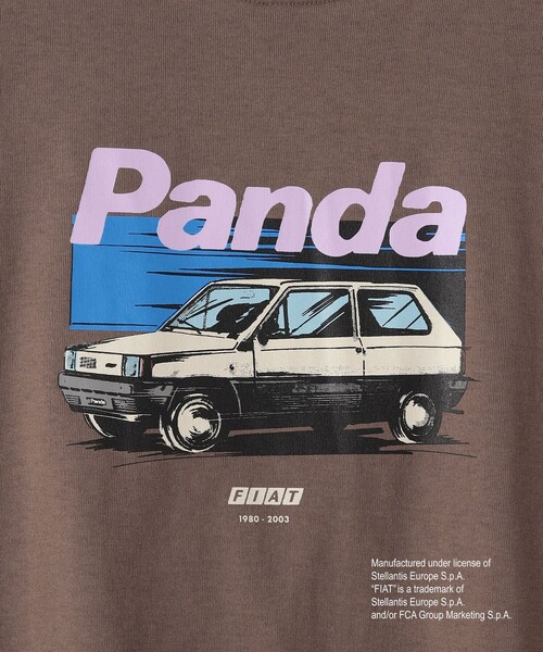 green label relaxing（グリーンレーベルリラクシング）の「【別注】＜URBAMENT＞TJ FIAT PANDA Tシャツ / キッズ  140cm-150cm（Tシャツ/カットソー・キッズ・ネイビー/ホワイト/ブラウン・140cm/150cm）」の16枚目の写真