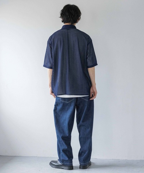 LOWRYS FARM(ローリーズファーム)の「ライトデニムワイドパンツ 140578(デニムパンツ・メンズ・ブラック/ブルー・LARGE/MEDIUM)」の18枚目の写真