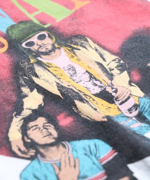 THRIFTY LOOK(スリフティールック)の「THRIFTY LOOK / スリフティールック THRIFTY "NIRVANA" TEE ニルヴァーナ バンドTシャツ バンT(Tシャツ/カットソー・メンズ・ホワイト/グレー・LARGE/X-LARGE/MEDIUM)」の5枚目の写真