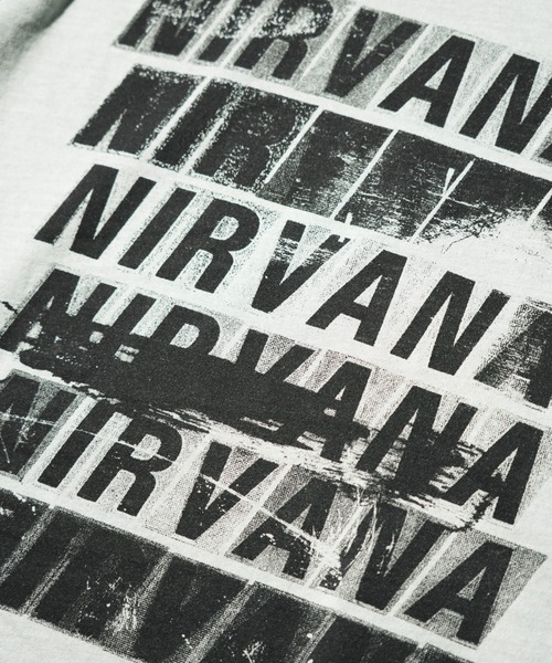 THRIFTY LOOK(スリフティールック)の「THRIFTY LOOK / スリフティールック THRIFTY "NIRVANA" TEE ニルヴァーナ バンドTシャツ バンT(Tシャツ/カットソー・メンズ・ホワイト/グレー・LARGE/X-LARGE/MEDIUM)」の18枚目の写真
