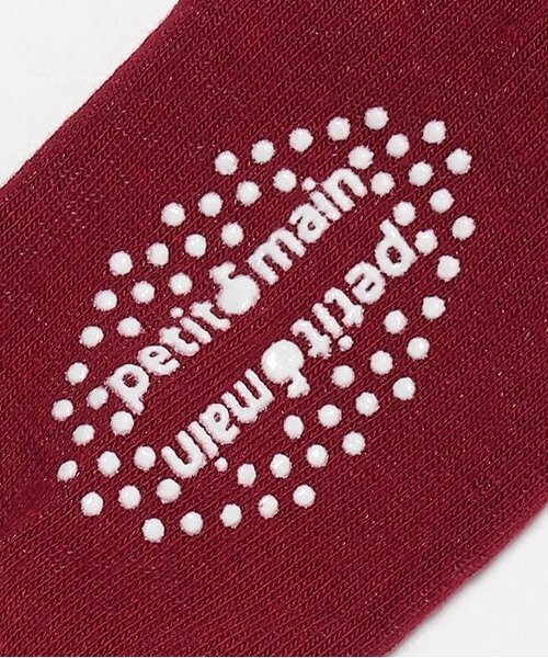 petit main（プティマイン）の「GIRLSアソートソックス2P（ソックス/靴下・キッズ・オフホワイト/ブラック/レッド/アイボリー・S/SS/L/M）」の8枚目の写真