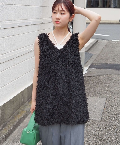 セール】前後2wayテープヤーンベスト（ベスト）｜tiptop