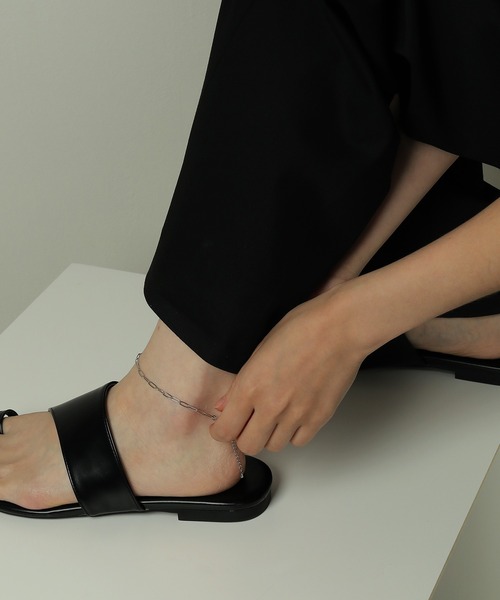 ORLEAN（オルレアン）の「金属アレルギー対応 アズキチェーンアンクレット サージカルステンレス（アンクレット・レディース・ゴールド/シルバー・フリー）」の9枚目の写真