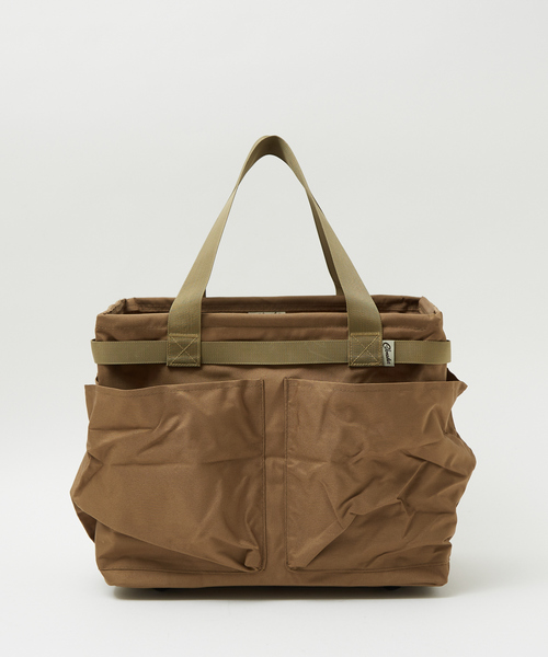 COBMASTER（コブマスター）の「【COBMASTER/コブマスター 】FOLDING BASKET_7231（ボストンバッグ・メンズ・ライトブラウン/ベージュ/イエロー・フリー）」の2枚目の写真