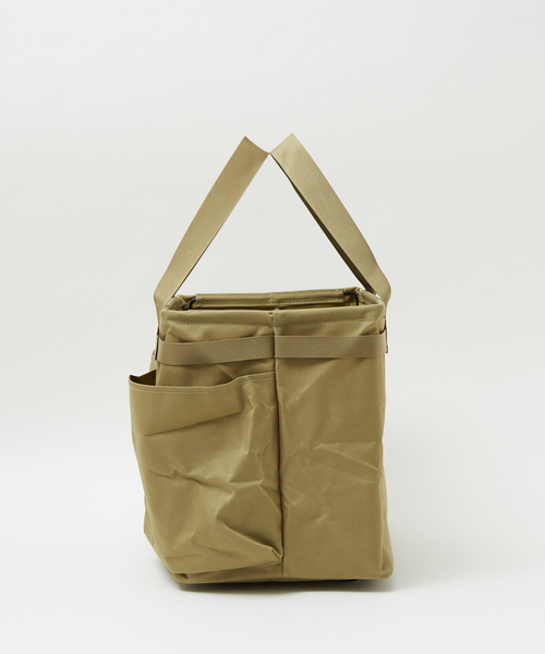 COBMASTER（コブマスター）の「【COBMASTER/コブマスター 】FOLDING BASKET_7231（ボストンバッグ・メンズ・ライトブラウン/ベージュ/イエロー・フリー）」の4枚目の写真