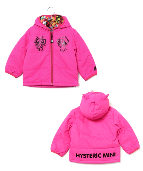 100cmヒスミニリバーシブルダウン （HYSTERIC MINI