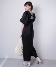 LADYMADE | メタリックリボンボレロ×キャミワンピースセット(スカート)