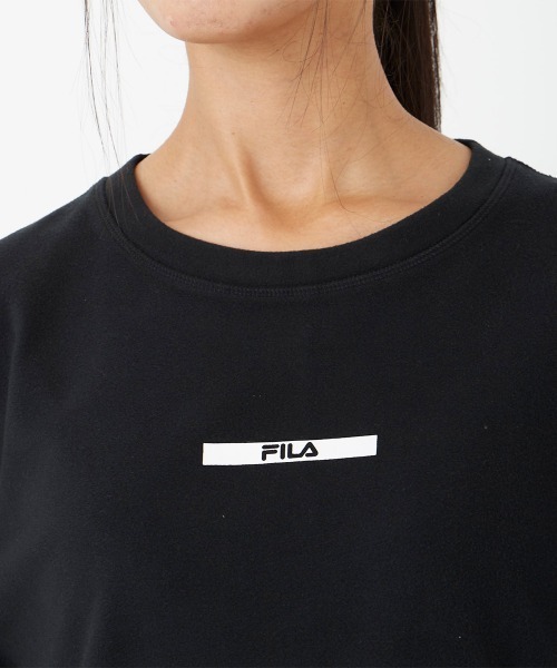 FILA(フィラ)★UNISEX_ベーシックリニア長袖Tシャツ_2色 セール】【FILA】【水陸両用】ロングTシャツ ストレッチスムース