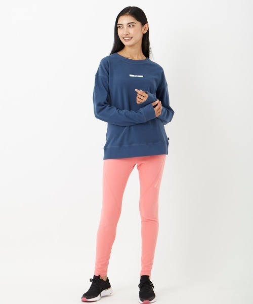 FILA(フィラ)の「ストレッチスムースロングTシャツ(Tシャツ/カットソー・レディース・ピンク/ブラック/ネイビー/ライトブルー・SMALL/MEDIUM/LARGE/X-LARGE)」の20枚目の写真