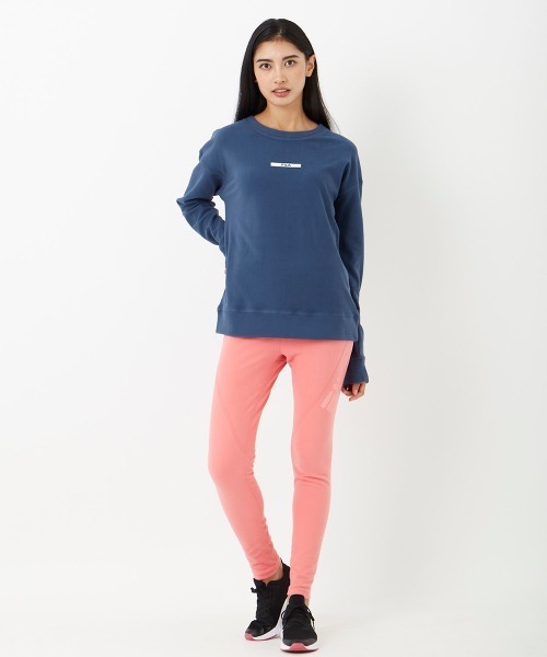 FILA(フィラ)の「ストレッチスムースロングTシャツ(Tシャツ/カットソー・レディース・ピンク/ブラック/ネイビー/ライトブルー・SMALL/MEDIUM/LARGE/X-LARGE)」の22枚目の写真
