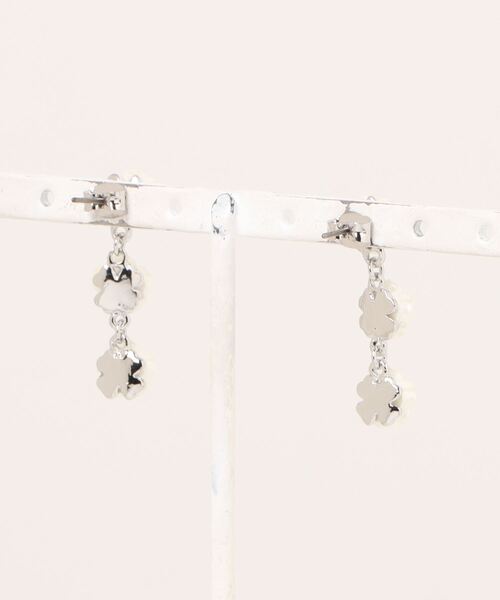 Heather（ヘザー）の「ローズモチーフピアス　142023（ピアス（両耳用）・レディース・アイボリー・ONE SIZE）」の6枚目の写真