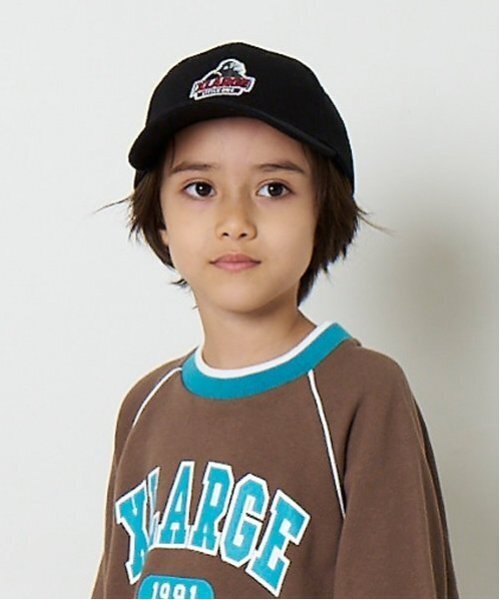 XLARGE KIDS（エクストララージキッズ）の「スランテッドOGゴリラキャップ（キャップ・キッズ・エンジ/ベージュ/グリーン/ブラック・M(48-52cm)/L(52-56cm)）」の2枚目の写真
