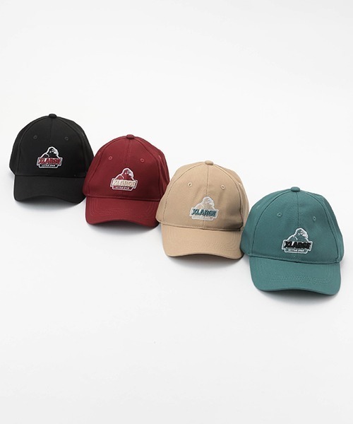 XLARGE KIDS（エクストララージキッズ）の「スランテッドOGゴリラキャップ（キャップ・キッズ・エンジ/ベージュ/グリーン/ブラック・M(48-52cm)/L(52-56cm)）」の15枚目の写真
