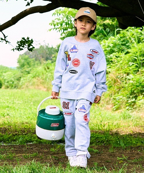 XLARGE KIDS（エクストララージキッズ）の「スランテッドOGゴリラキャップ（キャップ・キッズ・エンジ/ベージュ/グリーン/ブラック・M(48-52cm)/L(52-56cm)）」の14枚目の写真