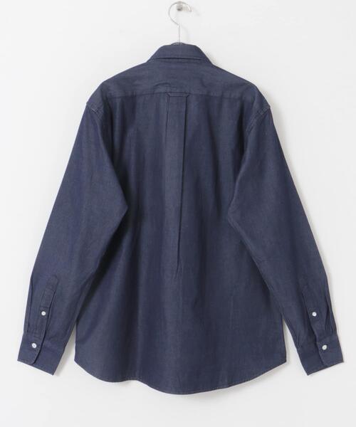 URBAN RESEARCH DOORS(アーバンリサーチドアーズ)の「LIFE STYLE TAILOR デニムボタンダウンシャツ(シャツ/ブラウス・メンズ・ネイビー/ブルー・SMALL/MEDIUM/LARGE)」の11枚目の写真