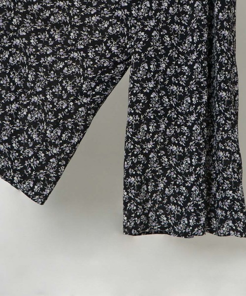 GORGE(ゴージ)の「柄シャーリングサロペット(サロペット/オーバーオール・レディース・ブラック/アイボリー/ミント・F)」の7枚目の写真