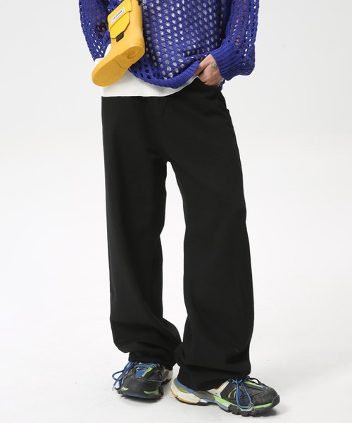 WESTBOY(ウエストボーイ)の「ルーズバギー 4カラー デニムパンツ /セミワイドデニムパンツ WO24W1PT08【WB ORIGINALS】(デニムパンツ・メンズ・ベージュ/ブラック/グリーン/ホワイト・L/M/XL)」の21枚目の写真