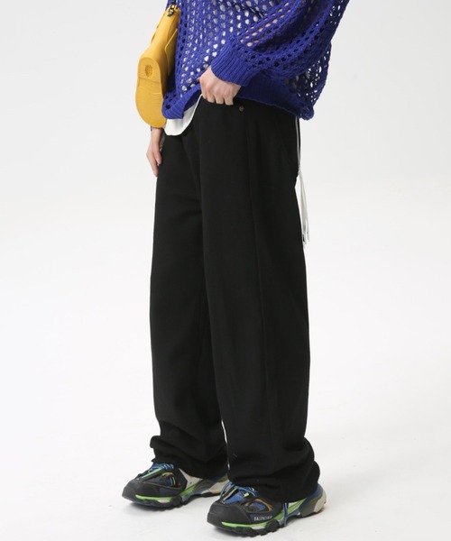 WESTBOY(ウエストボーイ)の「ルーズバギー 4カラー デニムパンツ /セミワイドデニムパンツ WO24W1PT08【WB ORIGINALS】(デニムパンツ・メンズ・ベージュ/ブラック/グリーン/ホワイト・L/M/XL)」の22枚目の写真