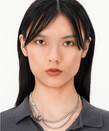 【関税込み】Justine Clenquet シルバー Sofie ネックレス Justine Clenquet(ジュスティーヌクランケ) ネックレス
