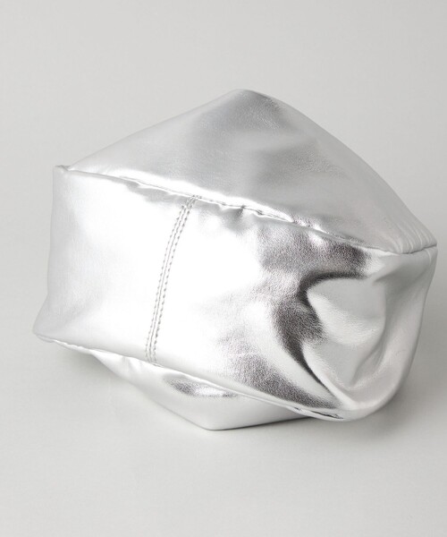 CITEN（シテン）の「＜CITEN＞レザーライク ワンハンドルバッグ（ハンドバッグ・レディース・シルバー/ブラック・FREE）」の9枚目の写真