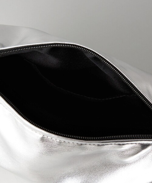 CITEN（シテン）の「＜CITEN＞レザーライク ワンハンドルバッグ（ハンドバッグ・レディース・シルバー/ブラック・FREE）」の11枚目の写真