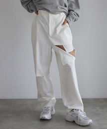 straight cut chino pants / ストレートカットチノパンツ