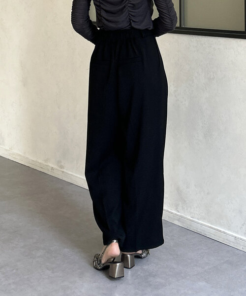 Thevon（ゼボン）の「2タックスラックスパンツ（その他パンツ・レディース・チャコールグレー/ブラック/アイボリー/ネイビー/ライトグレー/ダークブラウン・S/M/PS）」の22枚目の写真