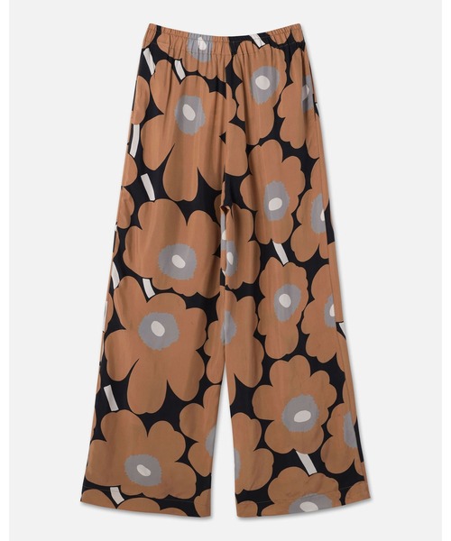 marimekko（マリメッコ）の「Sh Oanet Unikko / cupro　pants（その他パンツ・レディース・ブラウン・X-SMALL/SMALL/MEDIUM/LARGE）」の6枚目の写真