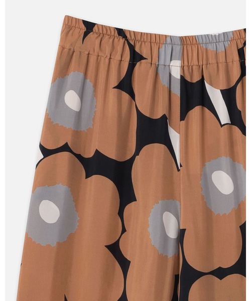 marimekko（マリメッコ）の「Sh Oanet Unikko / cupro　pants（その他パンツ・レディース・ブラウン・X-SMALL/SMALL/MEDIUM/LARGE）」の9枚目の写真