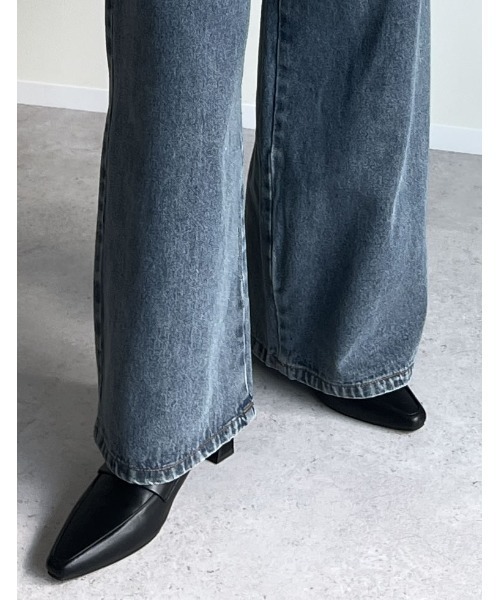 Re:EDIT（リエディ）の「[大きいサイズ有]ポインテッドトゥヒールローファー（ローファー・レディース・ブラック/ブラウン・SMALL/MEDIUM/LARGE/X-LARGE）」の20枚目の写真