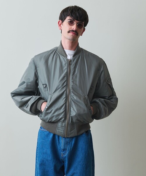 ＜AVIREX × Steven Alan＞ MA-1/ジャケット（MA-1）｜Steven Alan（スティーブンアラン）