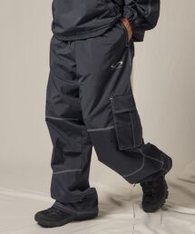SEQUENZ | 【SEQUENZ（シークエンズ）】SQNZ SPORTS NYLON PANTS / ドローコード カーゴ ワイドシルエット ゴープコア【セットアップ対応】(カーゴパンツ)