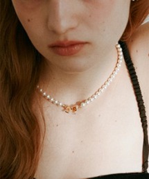 ネックレス・ペンダント VINTAGE HOLLYWOOD Petit Twinkle Ribbon Pearl Necklace4BNY569 □VINTAGE HOLLYWOOD□ Petit Twinkle Ribbon Pearl Necklace VH