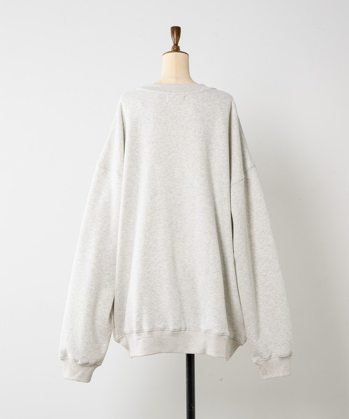 anoco no oheya（アノコノオへヤ）の「pocopoco animal sweat/ポコポコアニマルスウェット（スウェット・レディース・グレー/ピンク/ダークブラウン・FREE）」の11枚目の写真