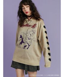 jouetie | 【ジョジョの奇妙な冒険 ストーンオーシャン】ルーズジャガードニット(ニット/セーター)