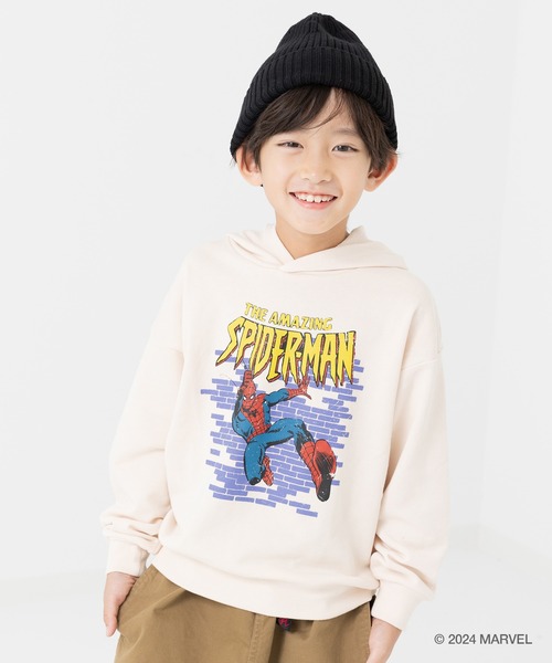 MARVEL（マーベル）の「MARVEL / マーベル キャラクターパーカー（パーカー・キッズ・ブラック/クリーム・100cm/110cm/120cm/130cm/140cm）」の17枚目の写真