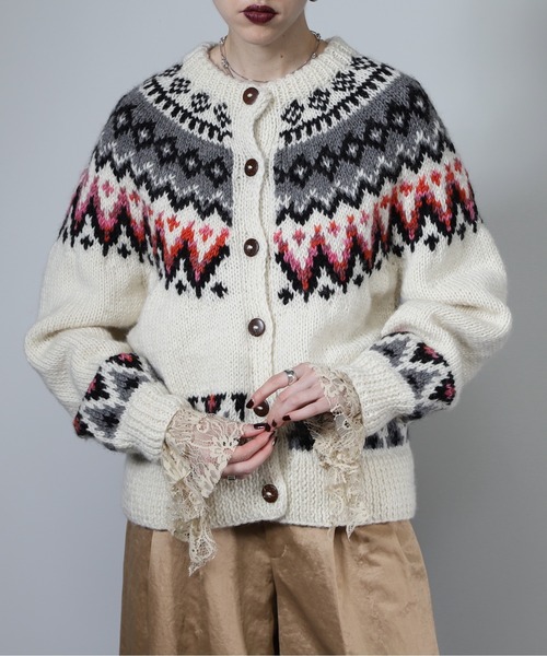【セール】(CREOLME)ネパールニットカーディガン（カーディガン/ボレロ）｜CREOLME（クレオルム） 18,590円