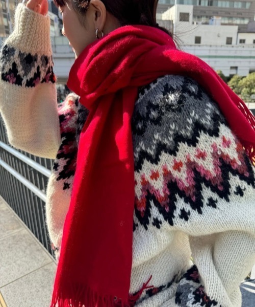 カーディガン (CREOLME)ネパールニットカーディガン レディース CREOLME（クレオルム）の「(CREOLME)ネパールニットカーディガン