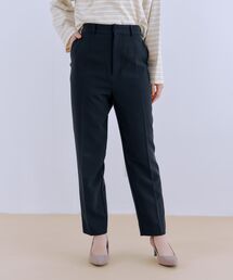 ダブルクロスウォッシャブルスリムパンツ【低身長・小柄女性】