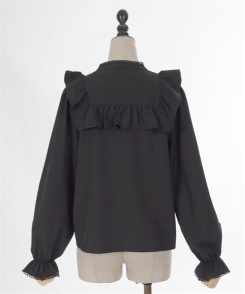 axes femme POETIQUE（アクシーズファムポエティック）の「ビッグリボンブラウス（シャツ/ブラウス・レディース・ホワイト/ブラック/ワイン・MEDIUM）」の18枚目の写真