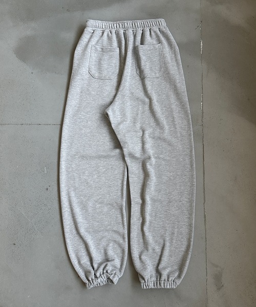 MUHET(ミュエータ)の「裏毛スウェットパンツ(スウェットパンツ・レディース・ネイビー/杢グレー・MEDIUM/X-LARGE)」の4枚目の写真