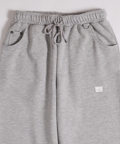 MUHET(ミュエータ)の「裏毛スウェットパンツ(スウェットパンツ・レディース・ネイビー/杢グレー・MEDIUM/X-LARGE)」の5枚目の写真