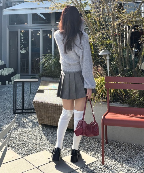 FOREVER 21(フォーエバー トゥエンティーワン)の「【2024FW】ダブルベルトフェイクレザーミニスカート(スカート・レディース・ブラック/ブラウン/グレー・SMALL/MEDIUM)」の21枚目の写真