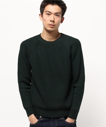 URBAN RESEARCH | UR ウール片畦クルー(ニット/セーター)