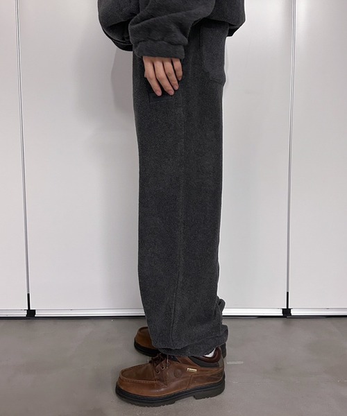 MUHET(ミュエータ)の「【セットアップ可能】フリースイージーパンツ(その他パンツ・レディース・ネイビー/カーキ/チャコールグレー・MEDIUM/LARGE/SMALL)」の19枚目の写真